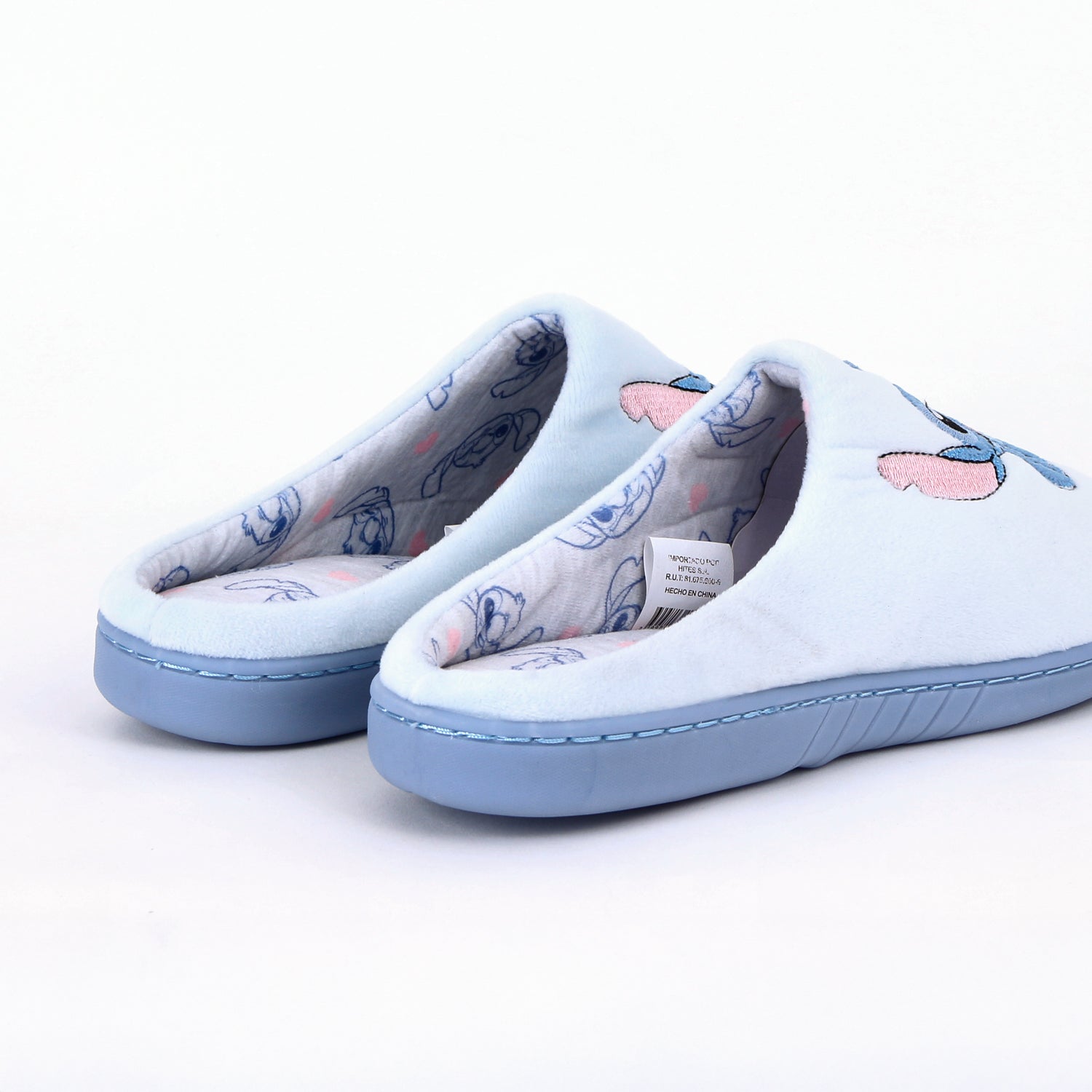 Pantufla Mujer Lilo & Stitch Disney Aloha Celeste