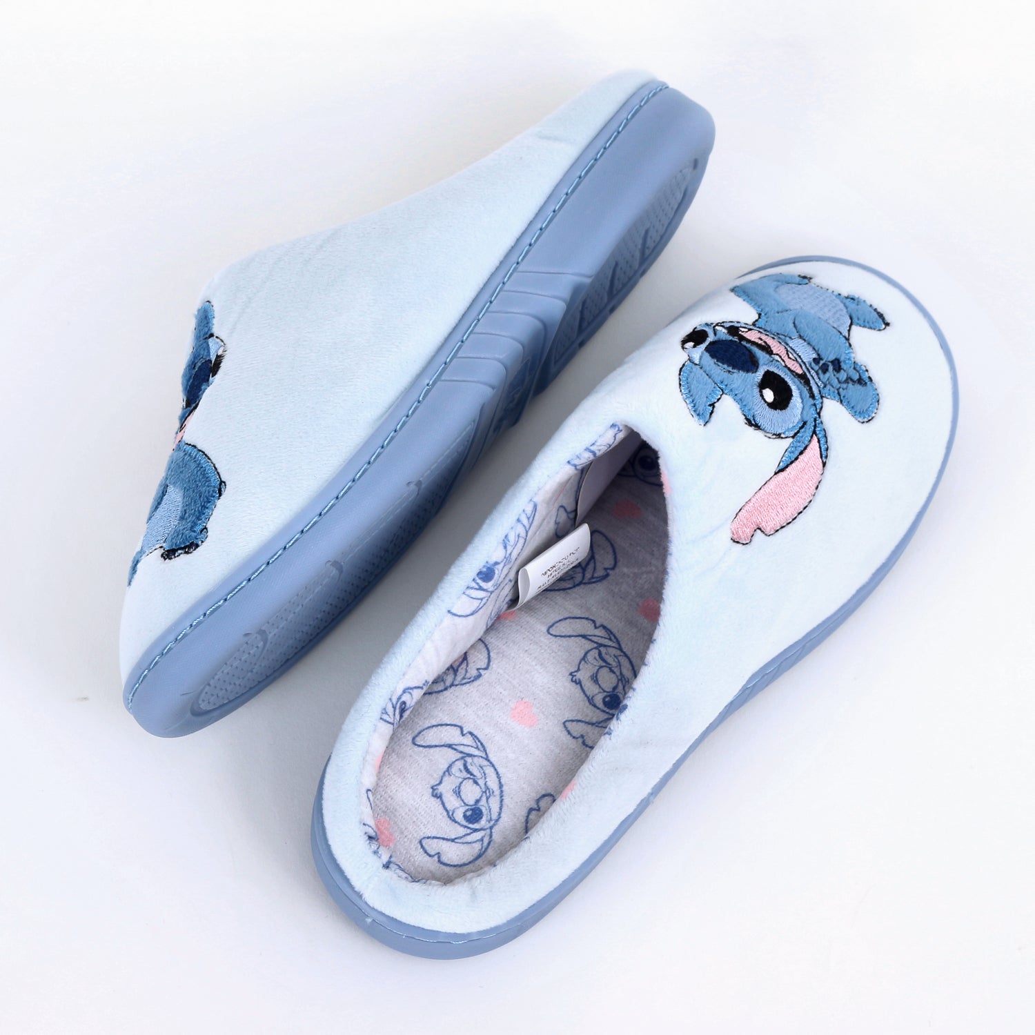 Pantufla Mujer Lilo & Stitch Disney Aloha Celeste