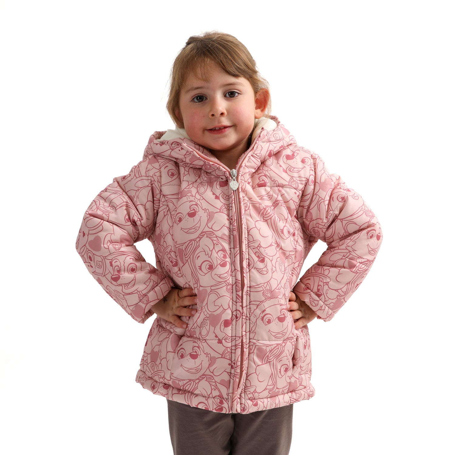 Parka Niña Adventures Rosado Paw Patrol
