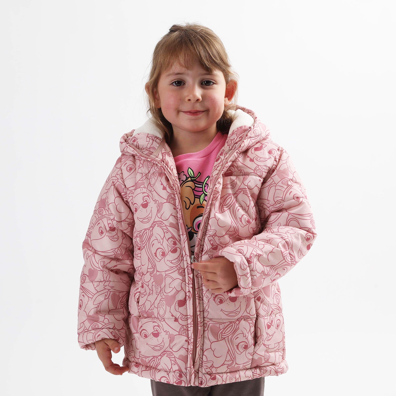 Parka Niña Adventures Rosado Paw Patrol
