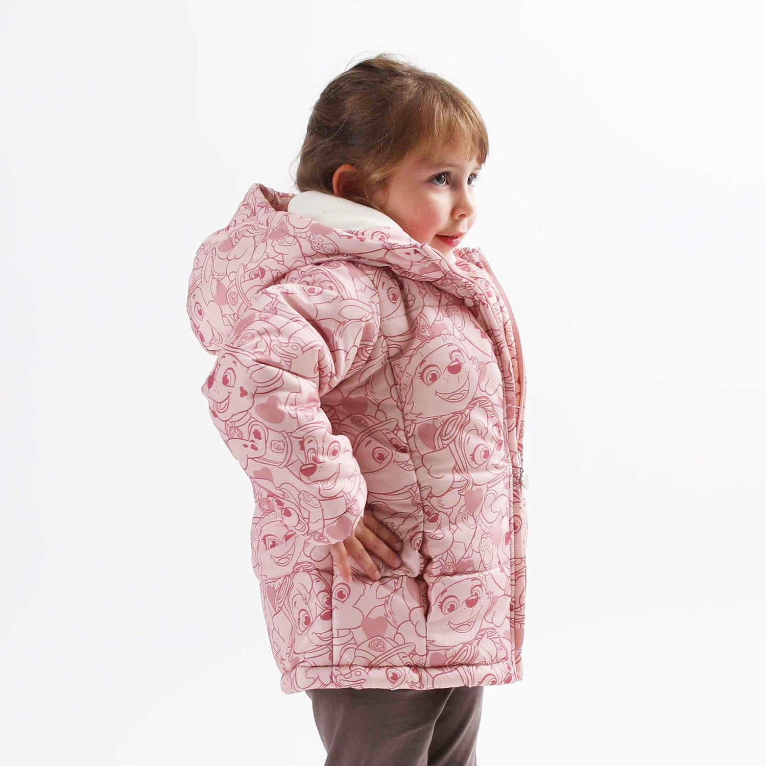 Parka Niña Adventures Rosado Paw Patrol