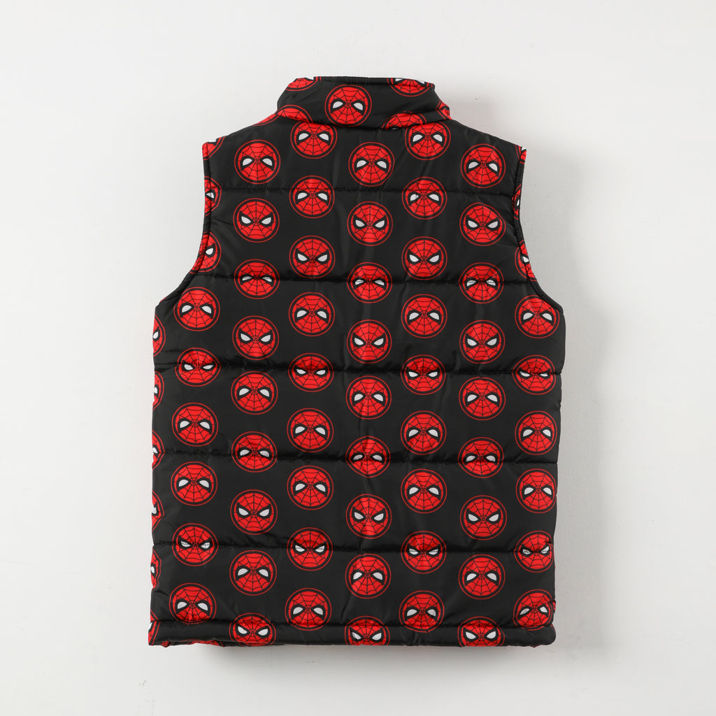 Parka Niño Spiderman Multi Logo Negro Marvel