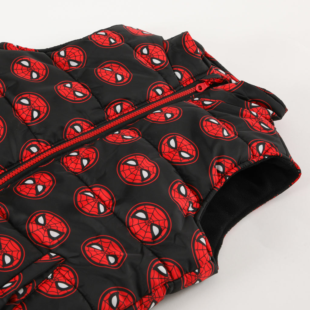 Parka Niño Spiderman Multi Logo Negro Marvel
