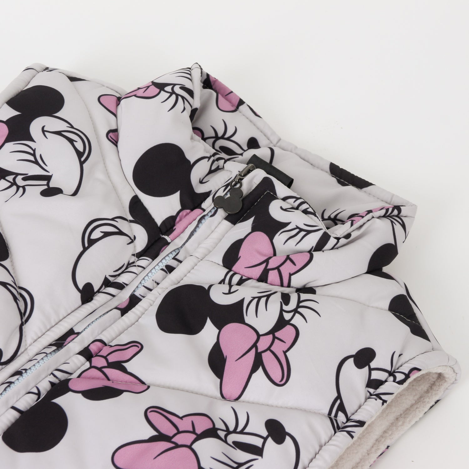 Parka Sin Mangas Niña Full Print Minnie Gris Disney - Chaquetas y Parkas Chile | The Brands Club cl