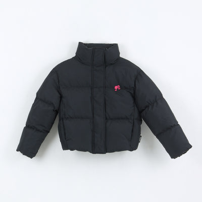 Parka Niña Logo Negro Barbie