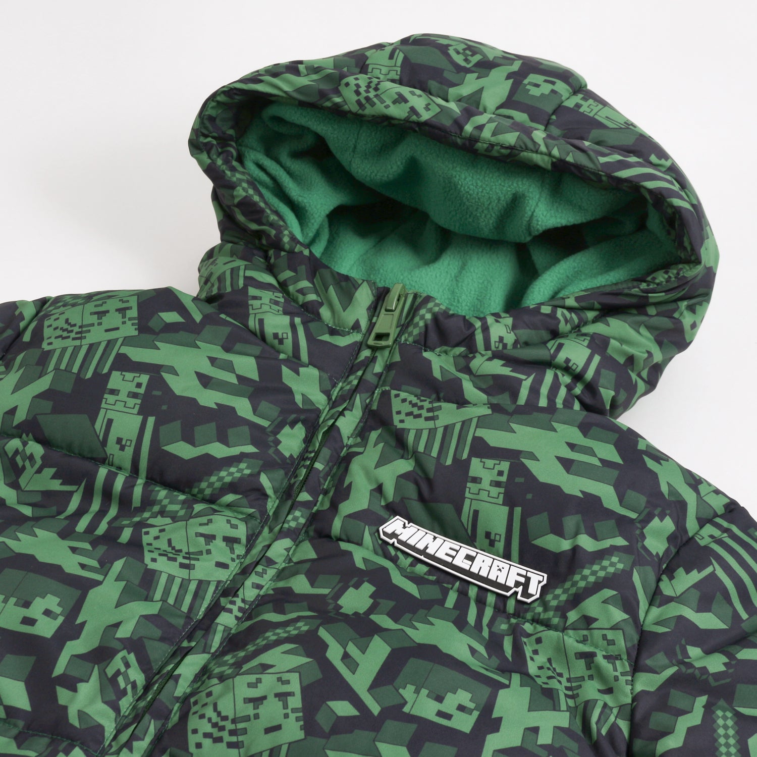 Parka Niño Full Print Personajes Verde Minecraft - Chaquetas y Parkas Chile | The Brands Club cl