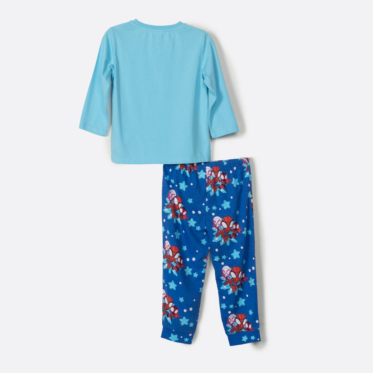 Pijama Largo Niño Spidey Spiderman Celeste Marvel - Pijamas Chile | The Brands Club cl