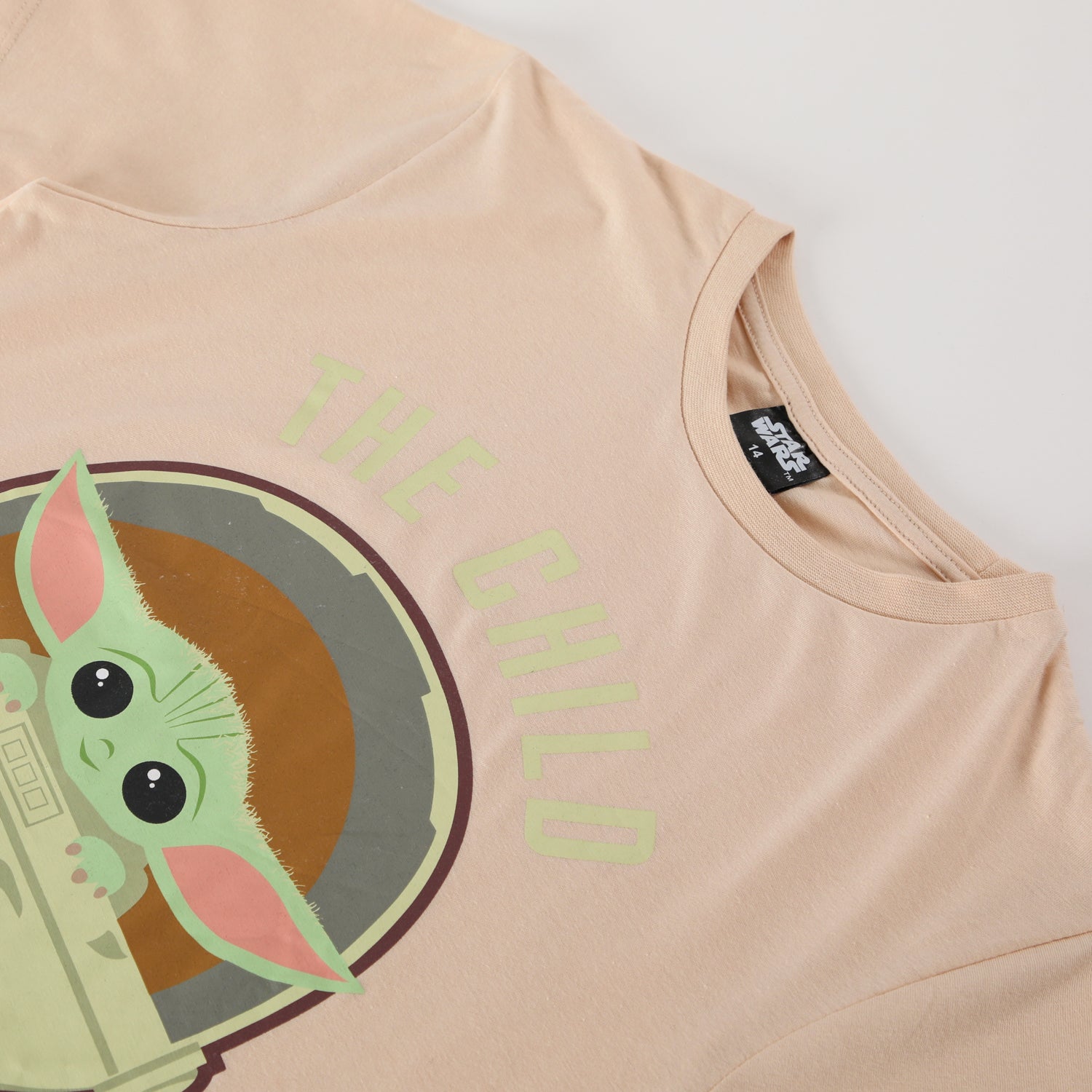 Pijama Corto Niño The Child Beige Star Wars