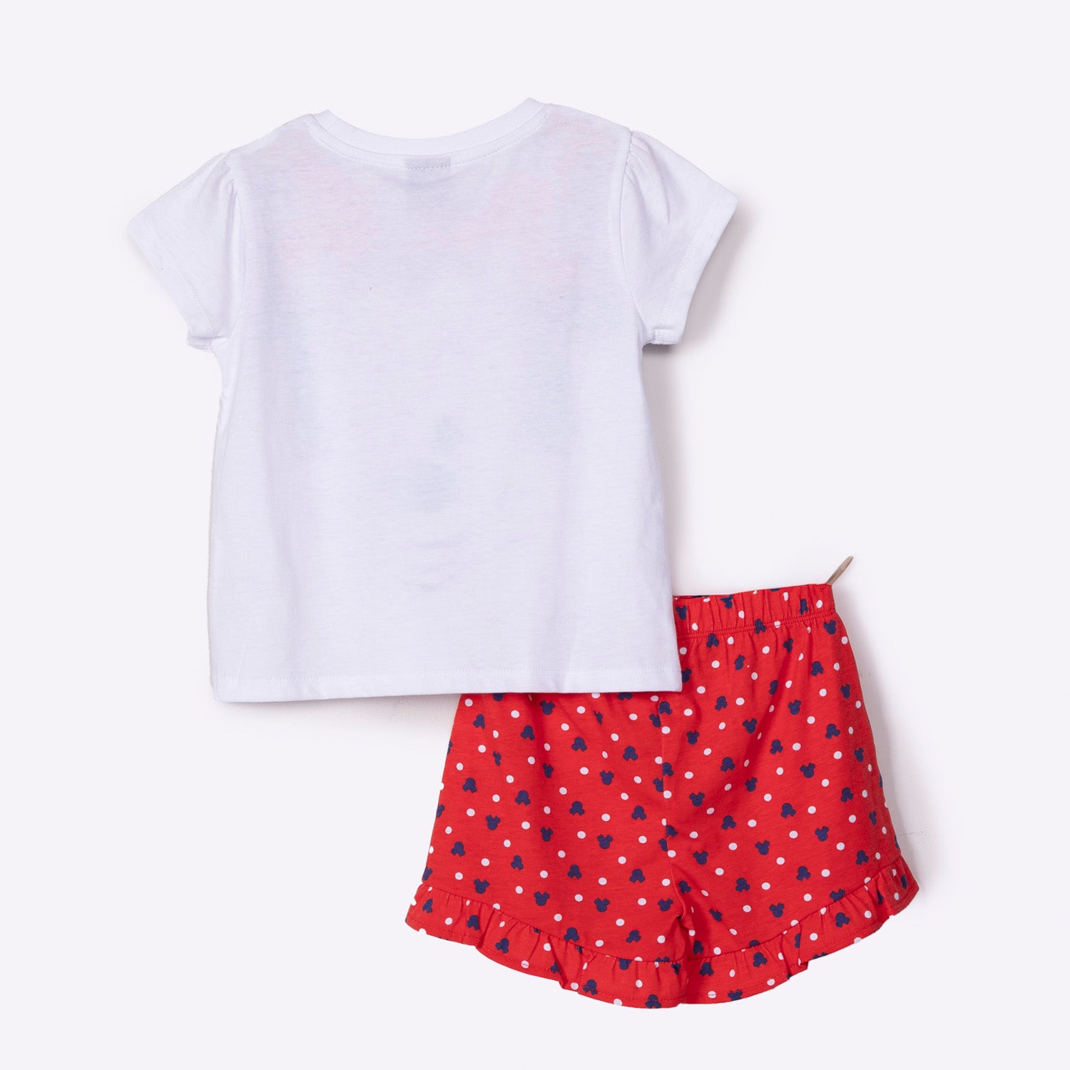 Pijama Corto Niña Minnie Blanco I Disney