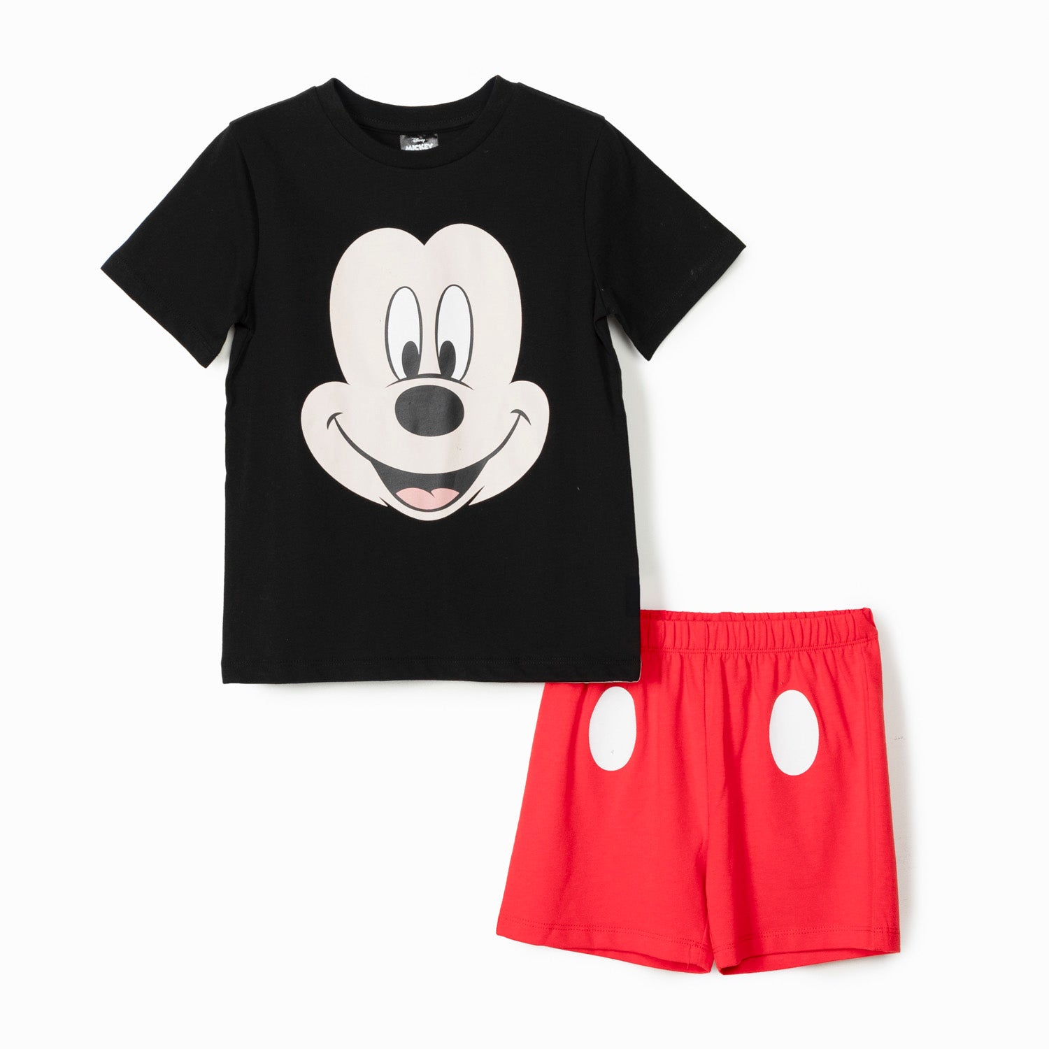 Pijama Corto Niño Mickey Negro Disney