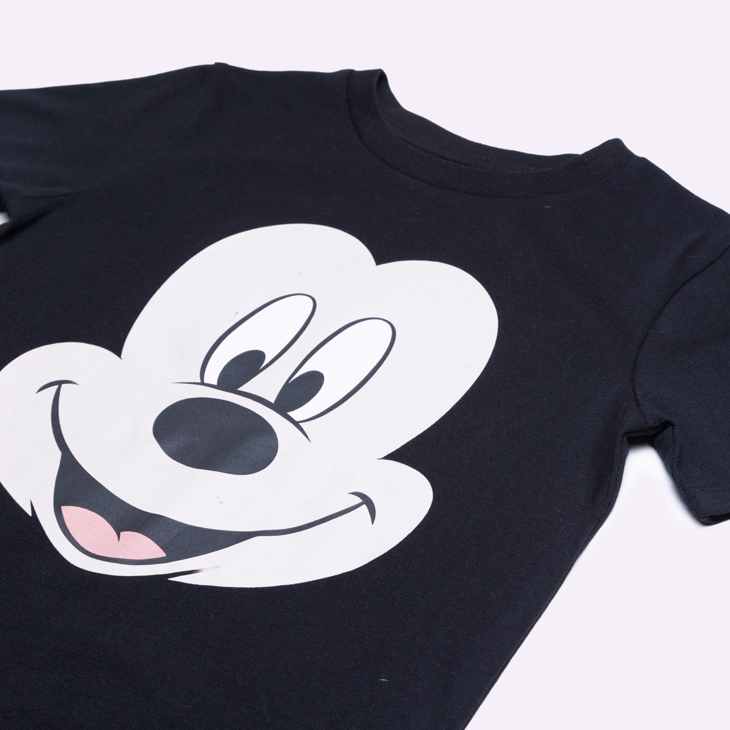 Pijama Corto Niño Mickey Negro Disney