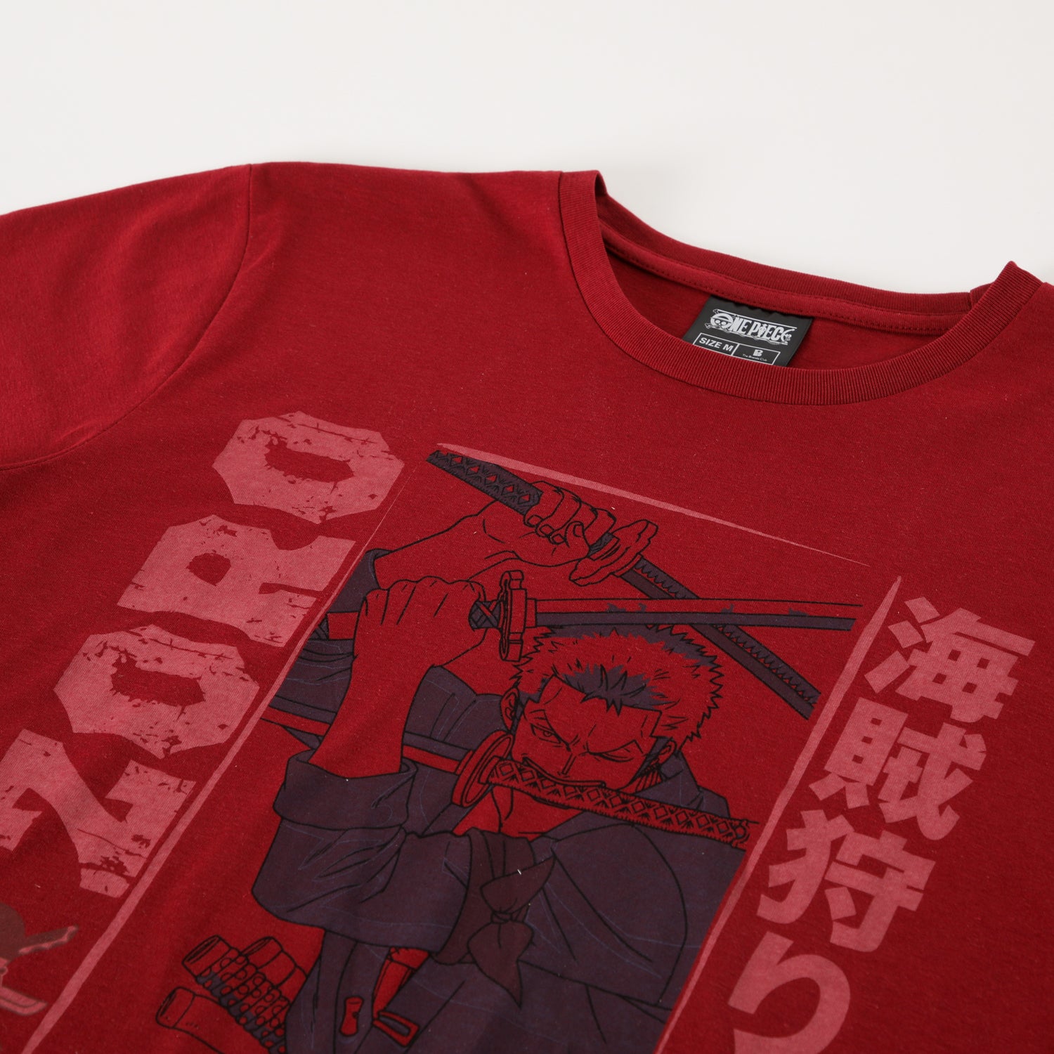 Pijama Hombre Zoro Burdeo One Piece