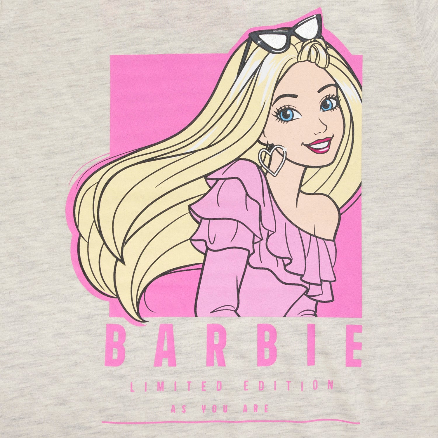 Pijama Corto Niña Coqueta Gris Barbie