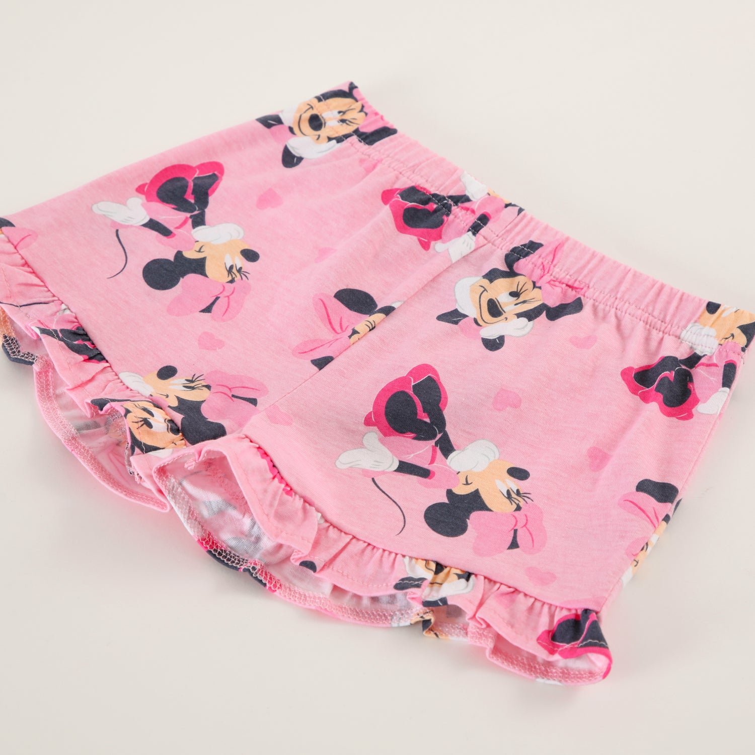 Pijama Corto Niña Minnie Full Print I Rosado Disney