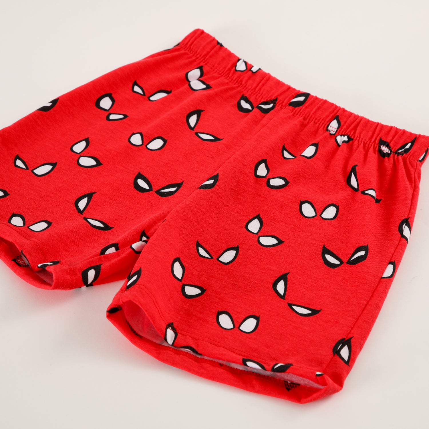 Pijama Corto Niño Spiderman Cabezas Gris Marvel