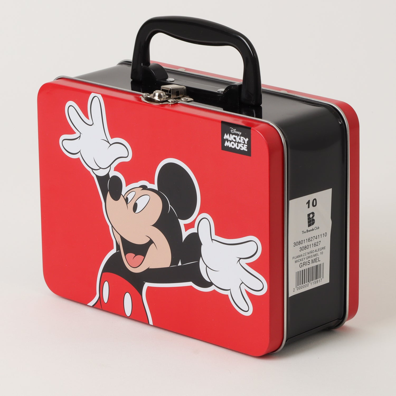 Pijama Corto Niño Mickey Alegre Gris Disney