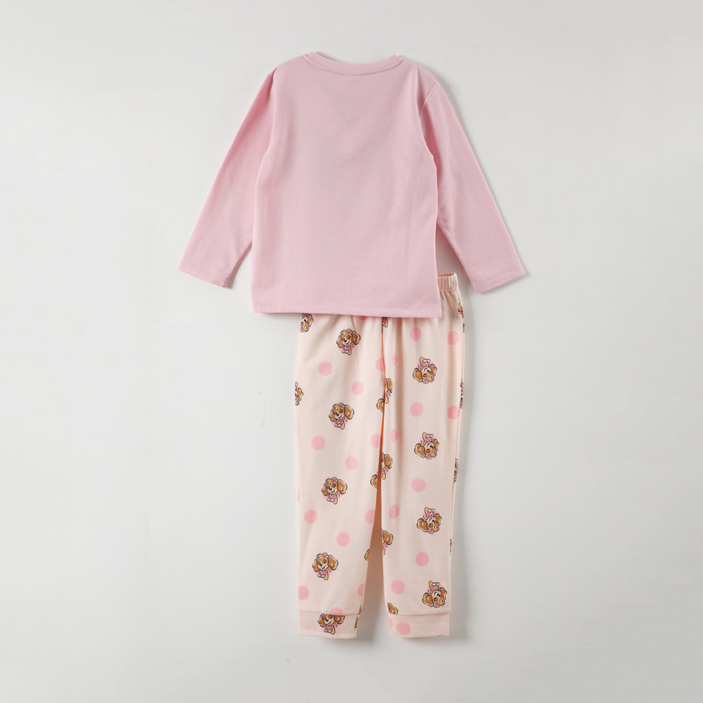 Conjunto Pijama Niña Free To Be Rosado Paw Patrol