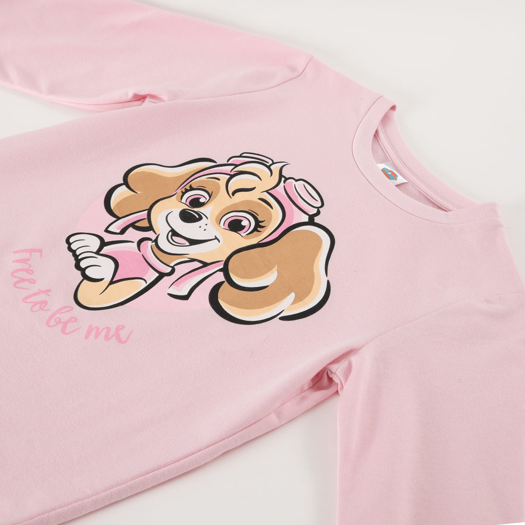 Conjunto Pijama Niña Free To Be Rosado Paw Patrol