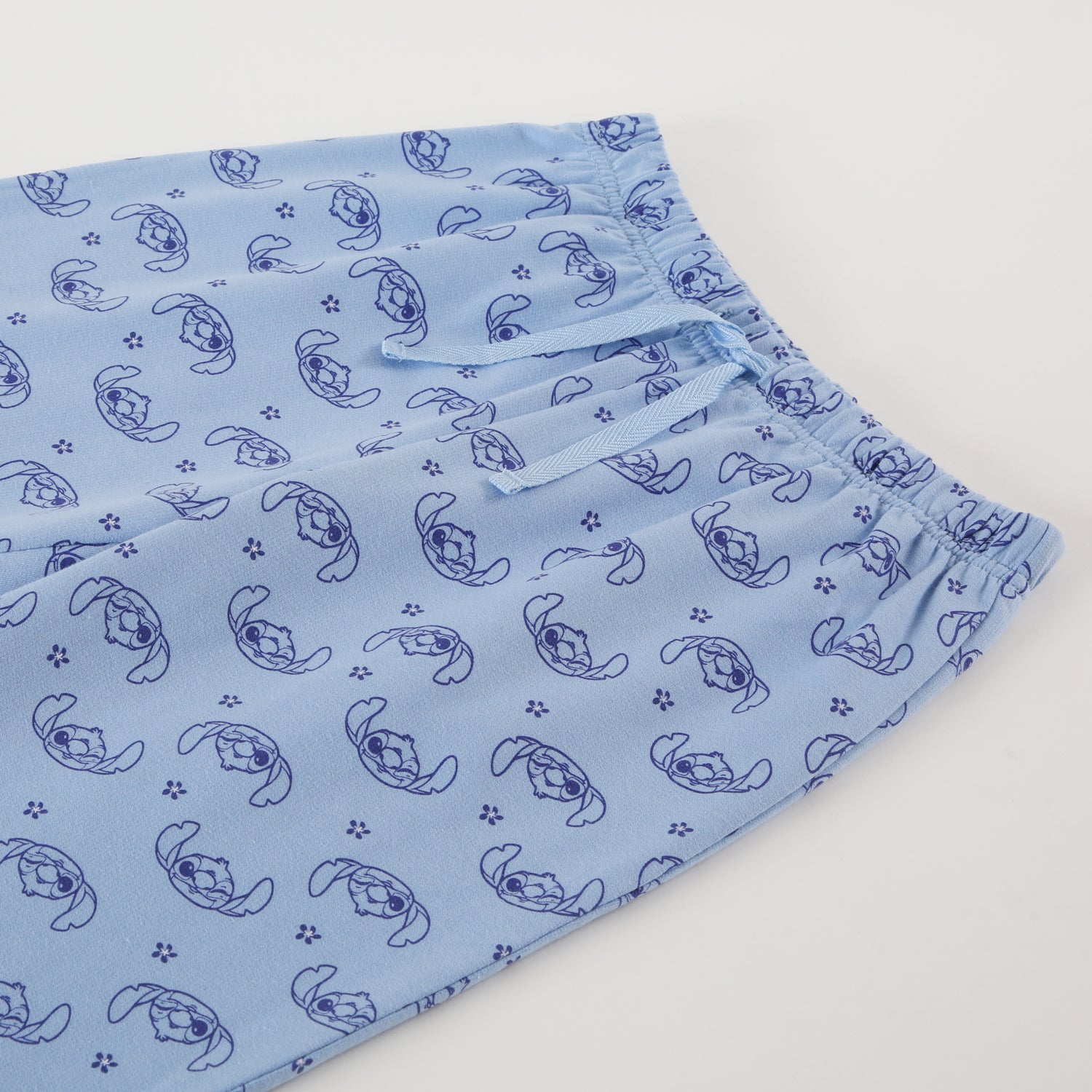 Conjunto Pijama Niña Lilo & Stitch  One Celeste Disney
