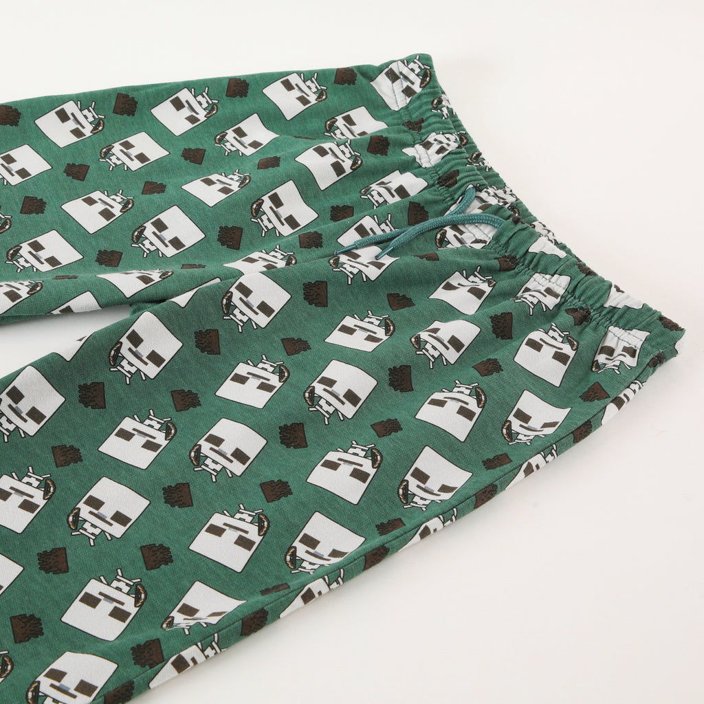 Conjunto Pijama Niño Dodge This! Verde Minecraft