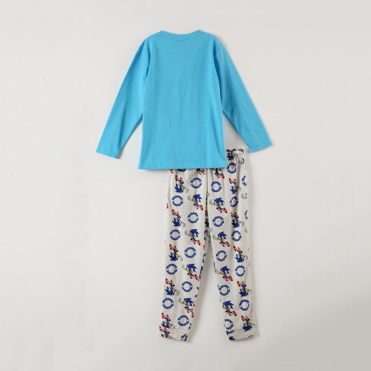 Conjunto Pijama Niño Final Battle Celeste Sonic - Pijamas Chile | The Brands Club cl