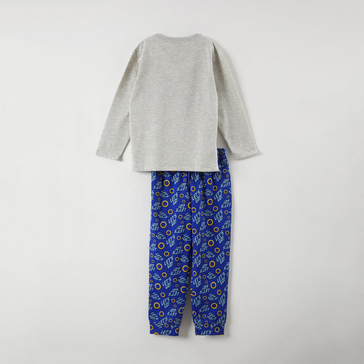 Conjunto Pijama Buzo Niño Lets Go! Azul Sonic