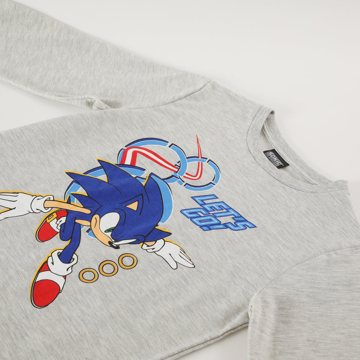 Conjunto Pijama Buzo Niño Lets Go! Azul Sonic