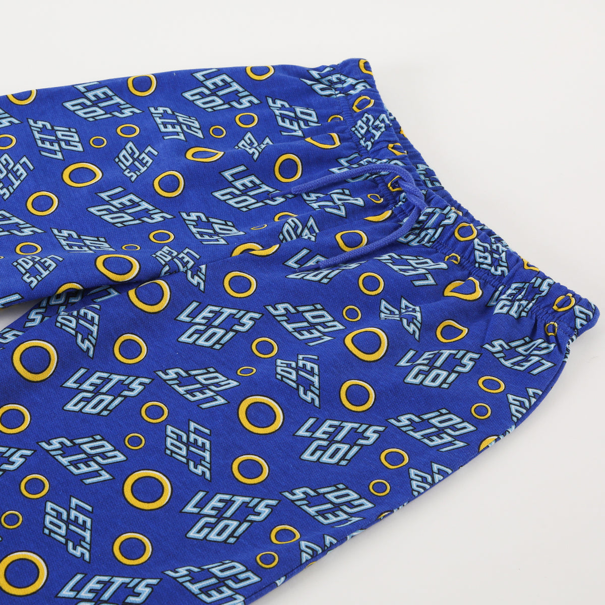 Conjunto Pijama Buzo Niño Lets Go! Azul Sonic
