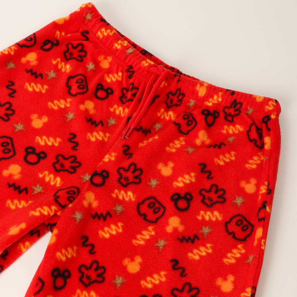 Pijama Polar Niño Mickey Pose Rojo Disney