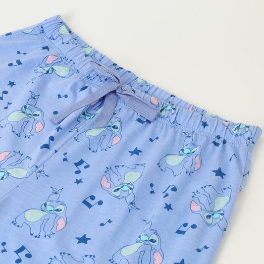 Conjunto Pijama Mujer Lilo & Stitch Friends Rosado Disney - Pijamas Chile | The Brands Club cl