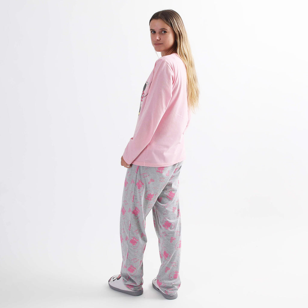 Conjunto Pijama Mujer Minnie Secreto Rosado Disney