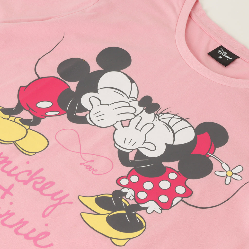 Conjunto Pijama Mujer Minnie Secreto Rosado Disney