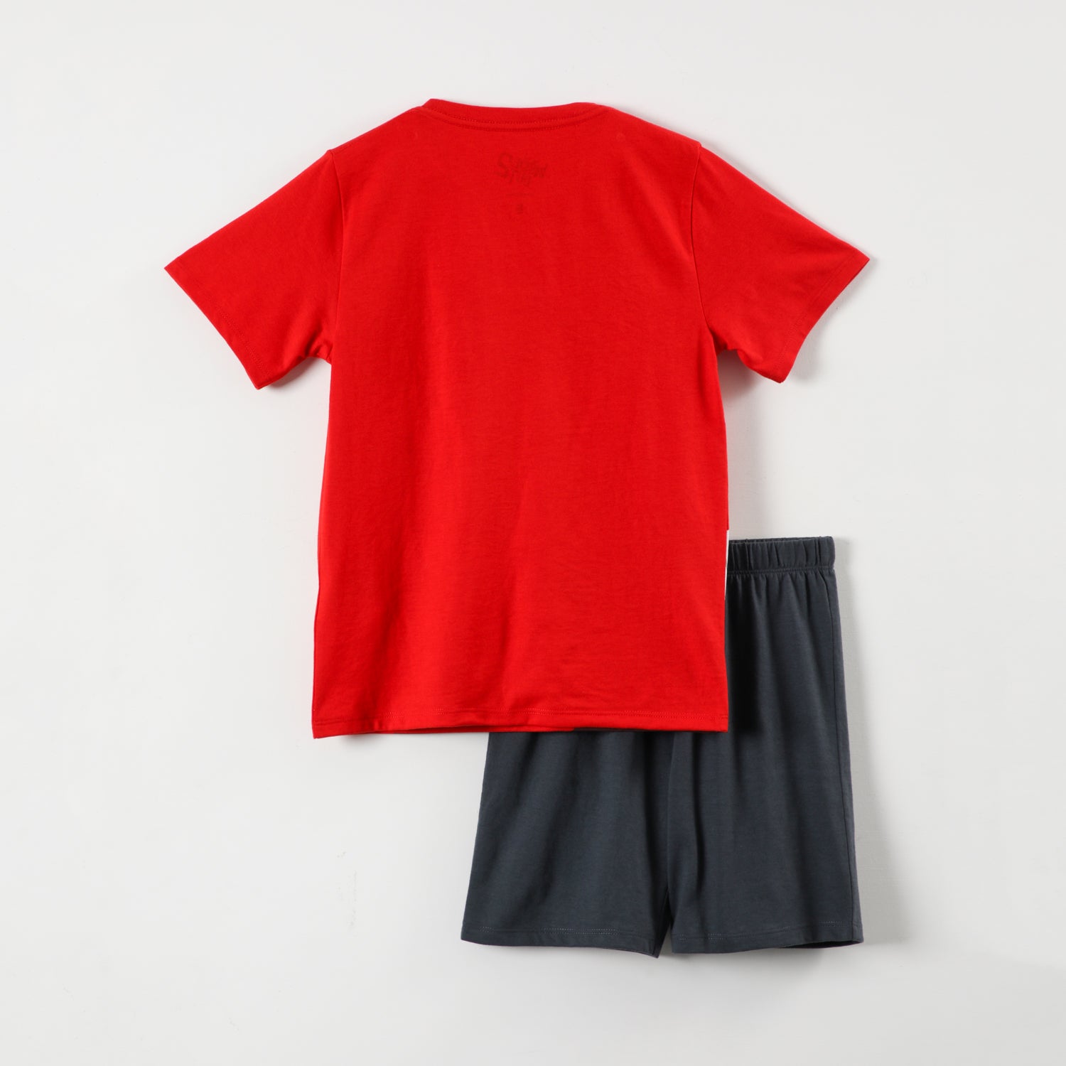 Pijama Corto Niño Furia Intensamente Rojo Disney