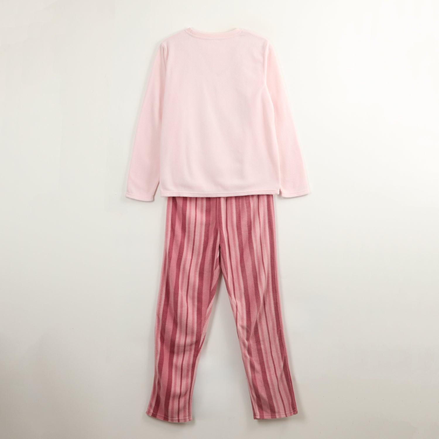 Pijama Polar Mujer Abrazo Rosado Snoopy