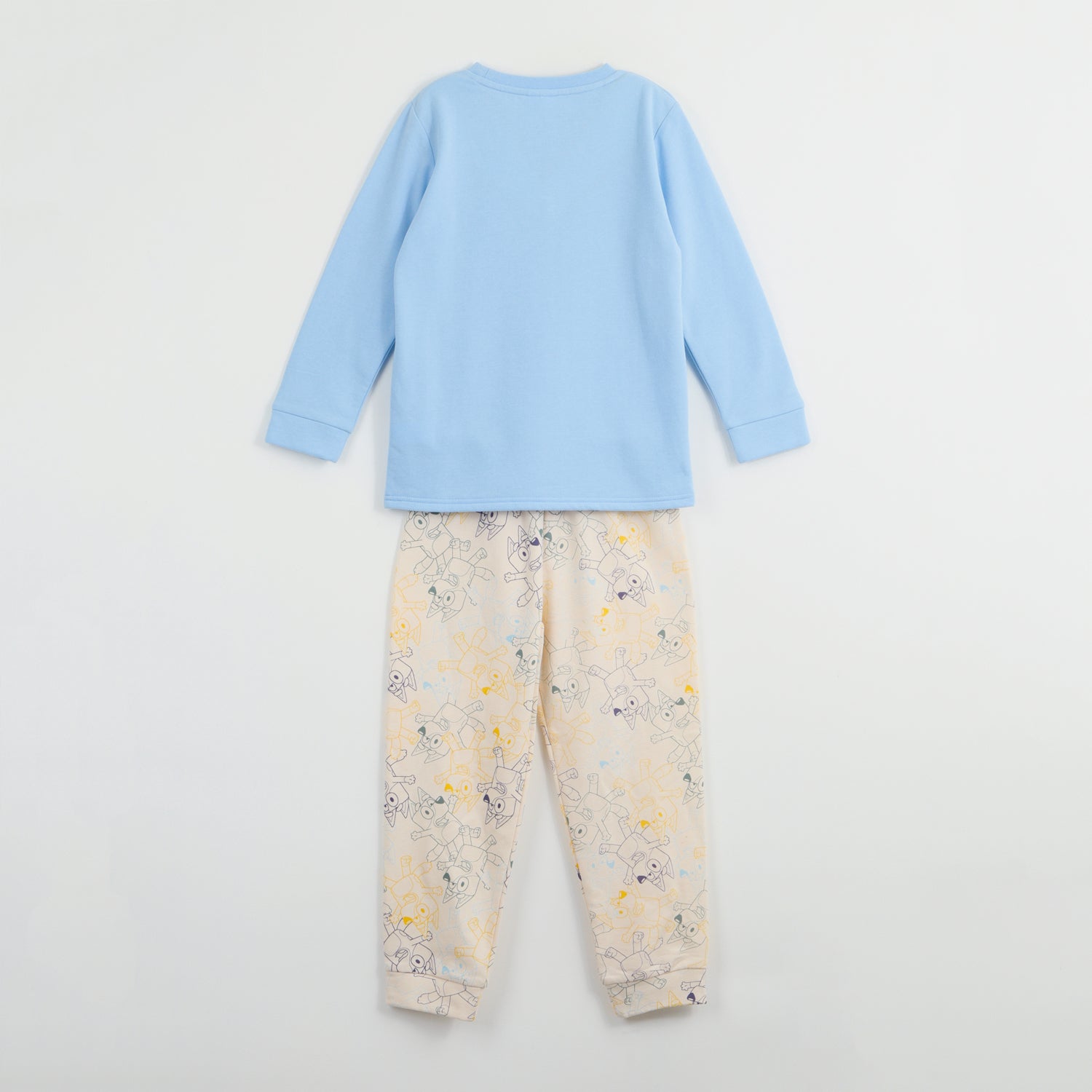 Conjunto Pijama Buzo Niño Estrellas Celeste Bluey