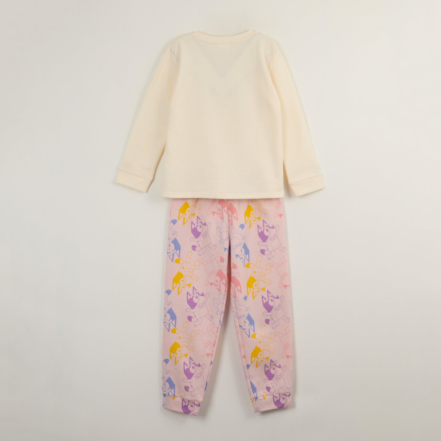 Conjunto Pijama Buzo Niña Running Blanco Bluey