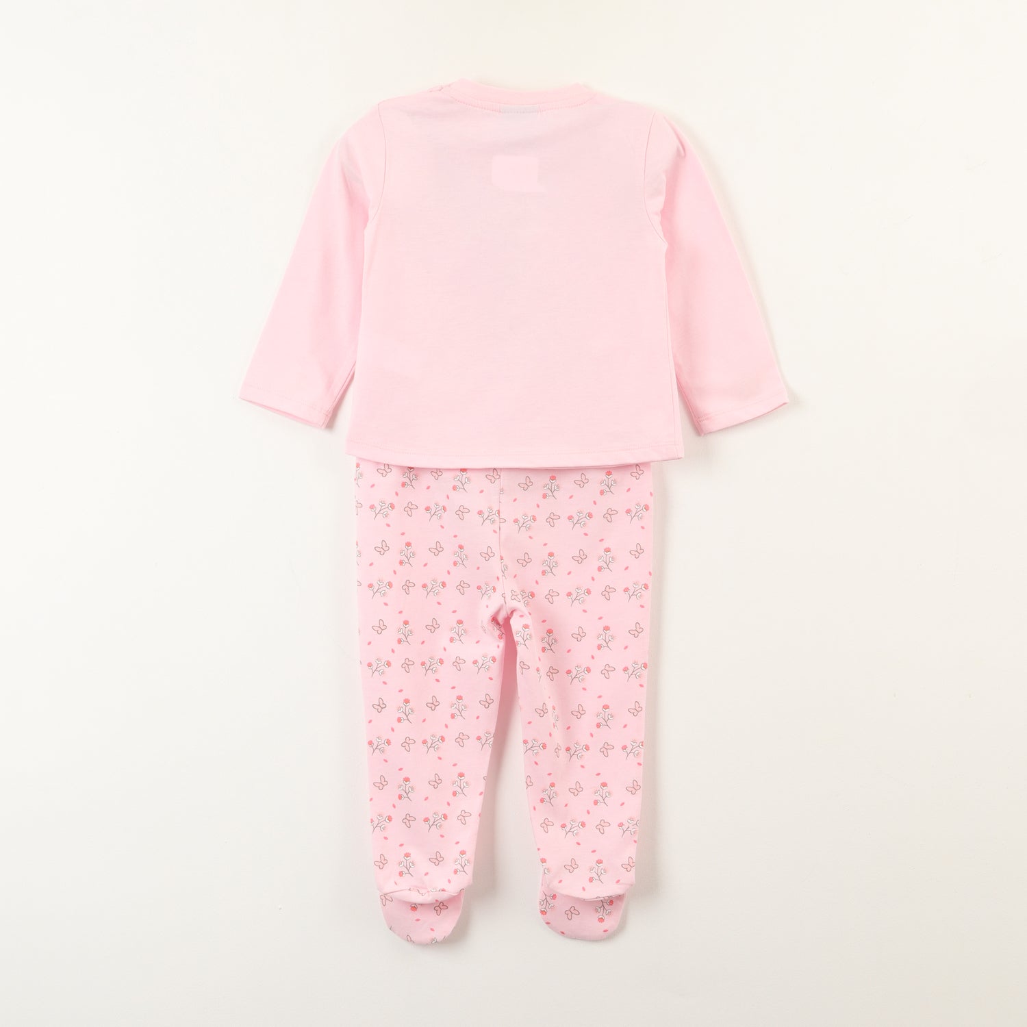 Conjunto Pijama Bebe Minnie Cuddle Time Rosado Disney