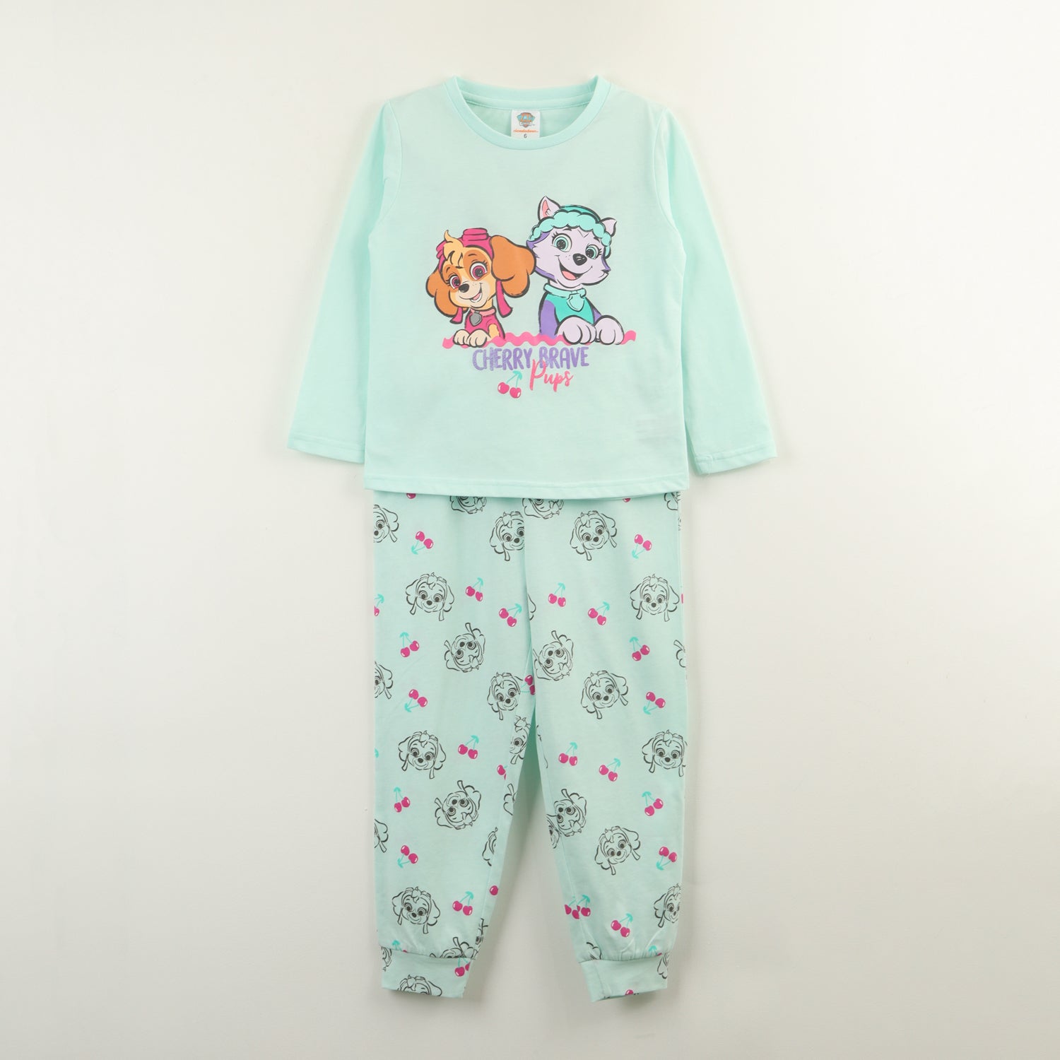 Pijama Manga Larga Niña Menta Skye & Everest Paw Patrol