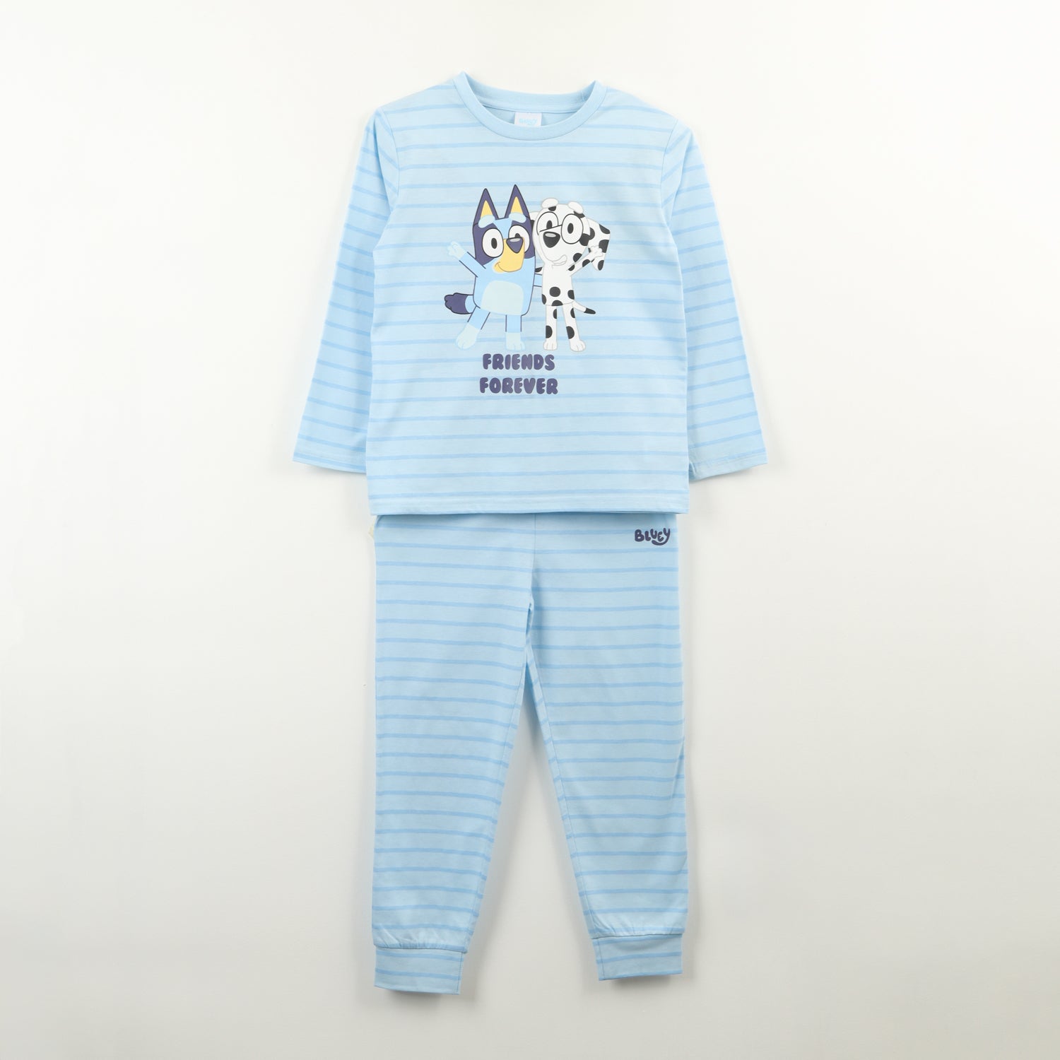 Conjunto Pijama Niño Celeste Chloe Y Bluey