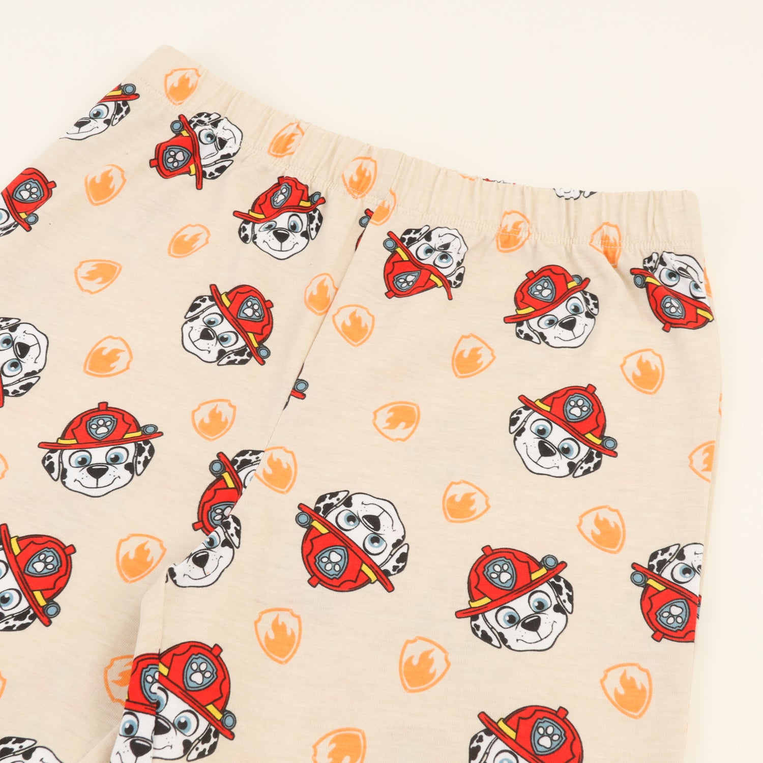 Conjunto Pijama Niño Marshal Bombero Naranjo Paw Patrol