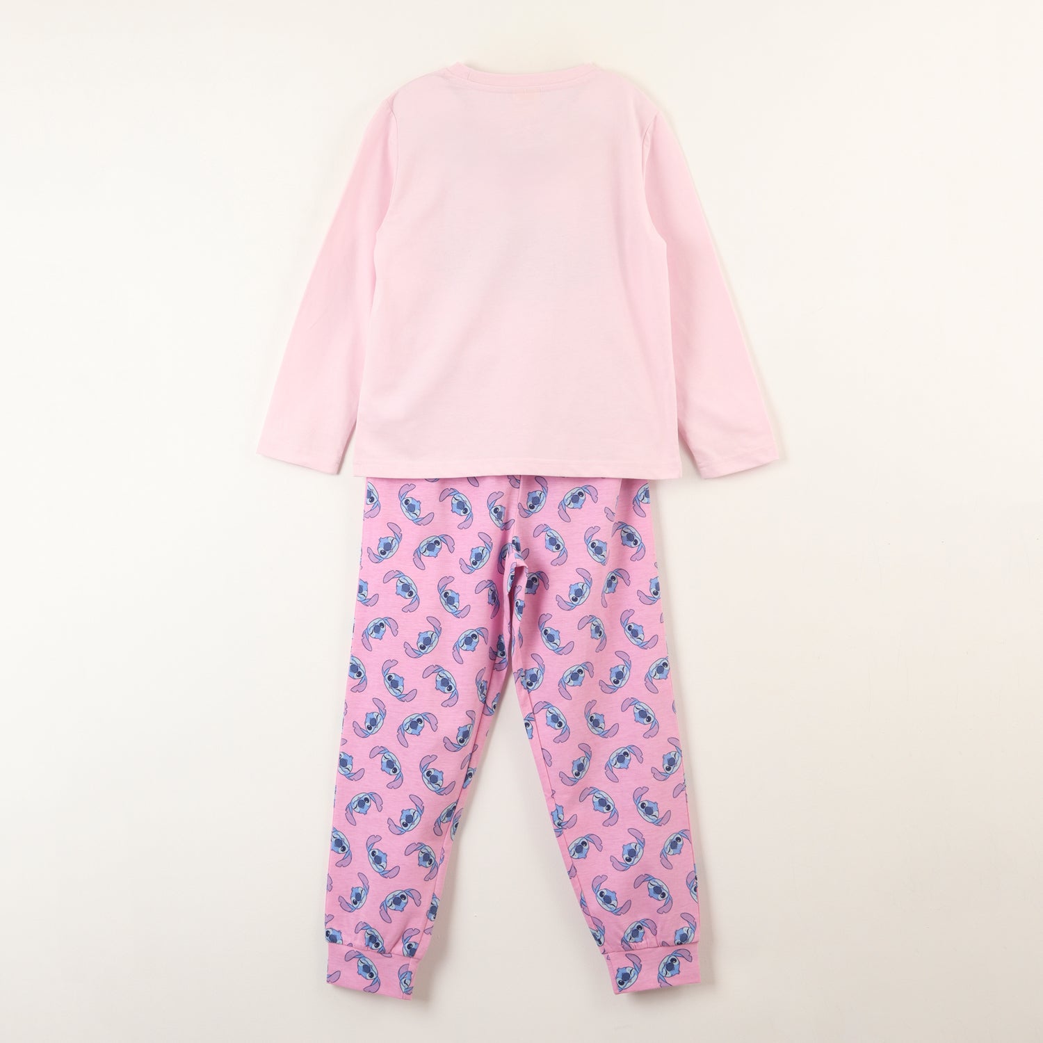 Conjunto Pijama Niña Lilo & Stitch Guiño Rosado Disney