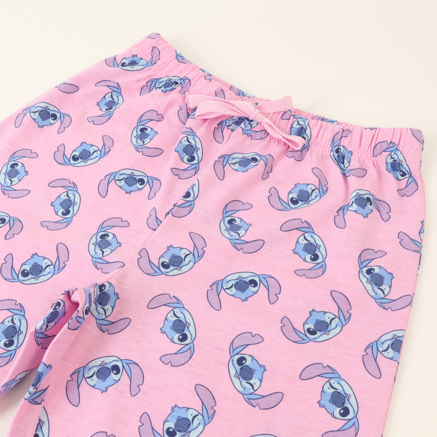 Conjunto Pijama Niña Lilo & Stitch Guiño Rosado Disney