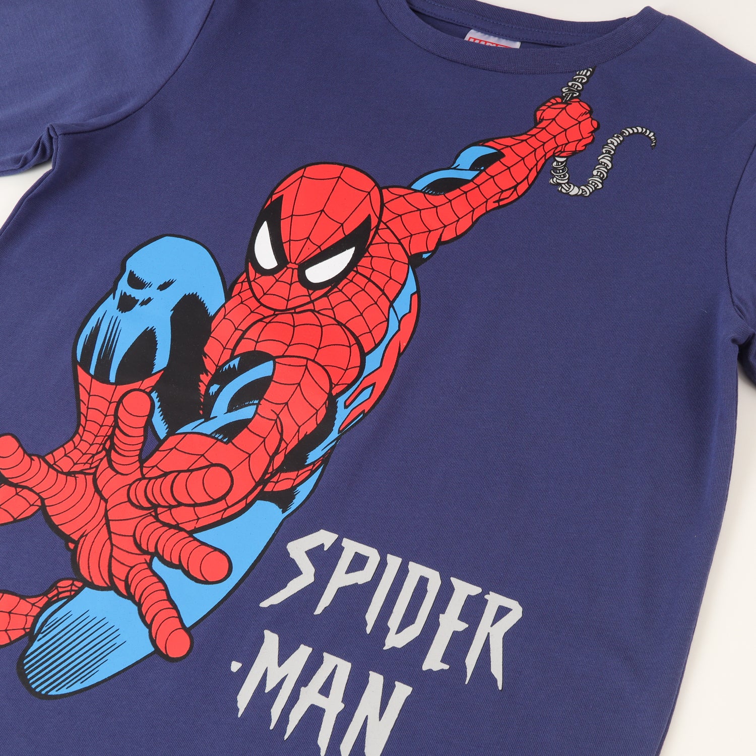 Conjunto Pijama Niño Spiderman Accion Azul Marvel