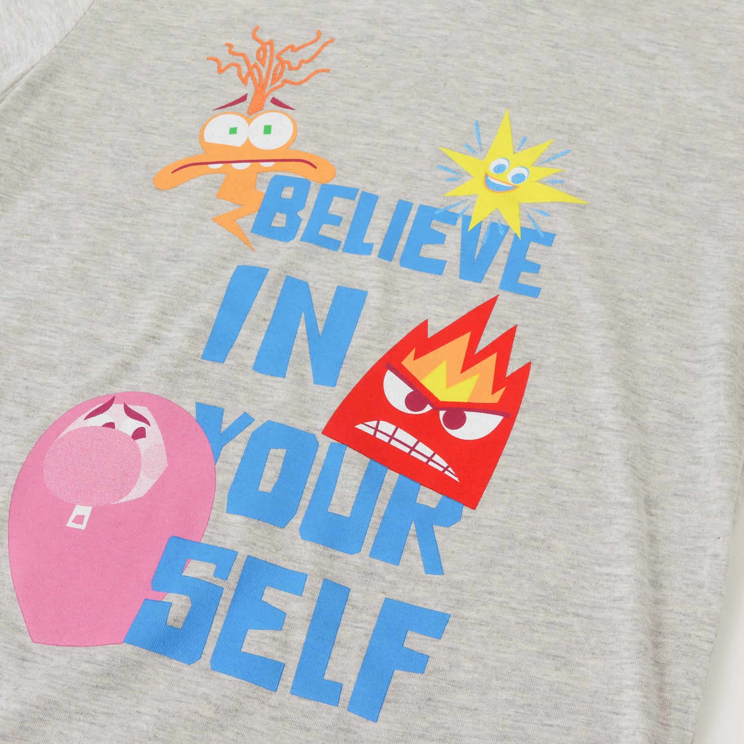 Pijama Manga Corta Niño Gris Intensamente Pixar Disney