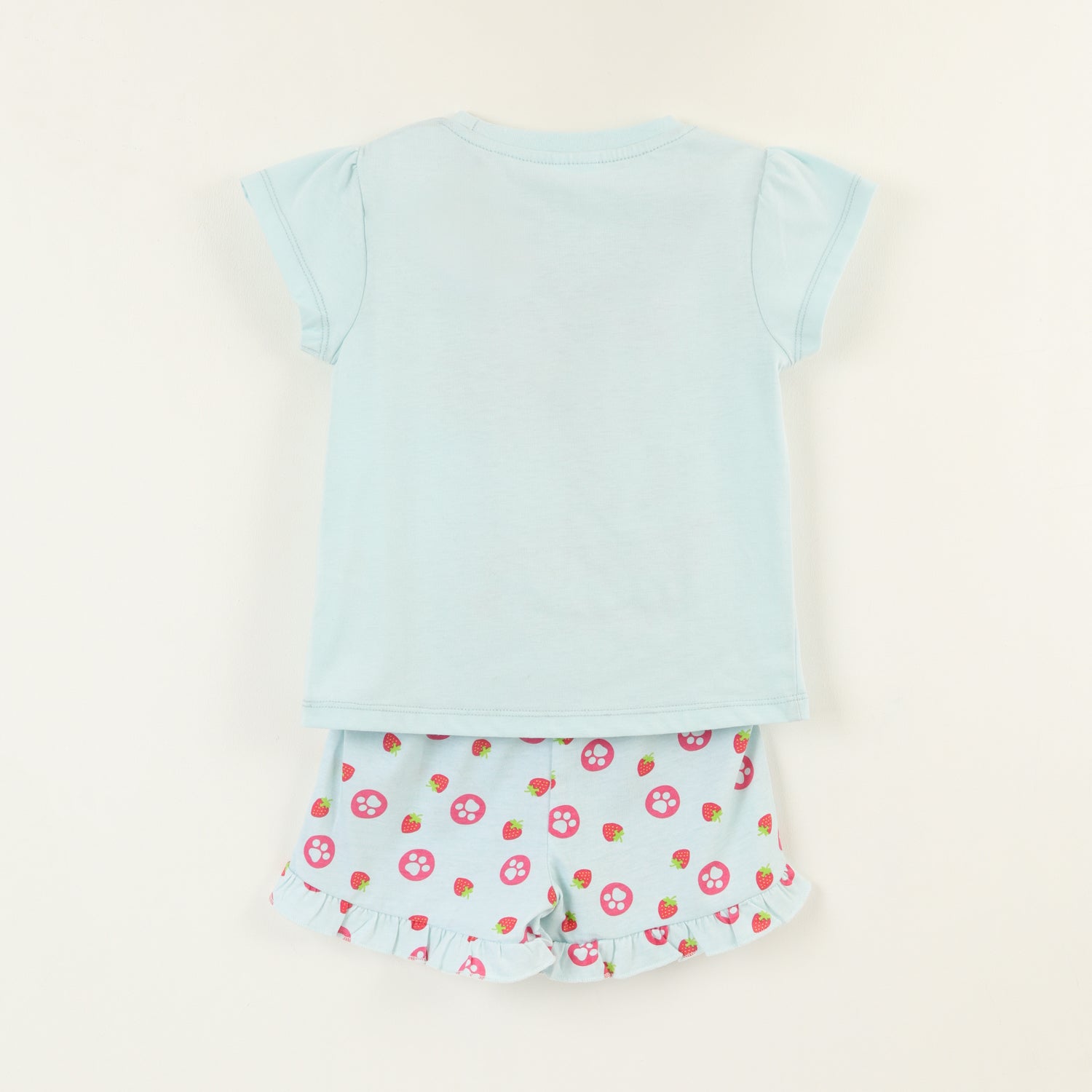 Pijama Manga Corta Niña Celeste Tropical Paw Patrol