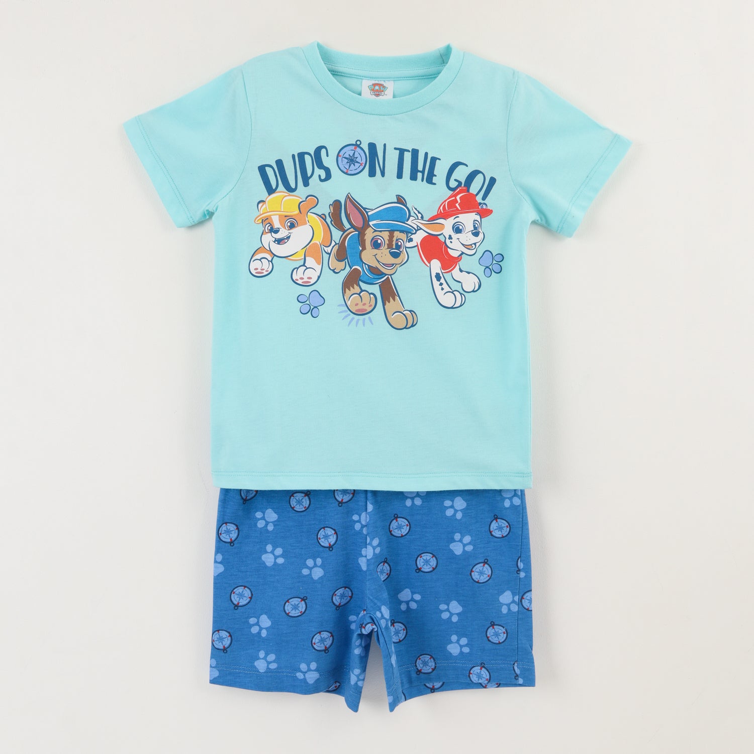 Pijama Manga Corta Niño Calipso Pandilla Paw Patrol