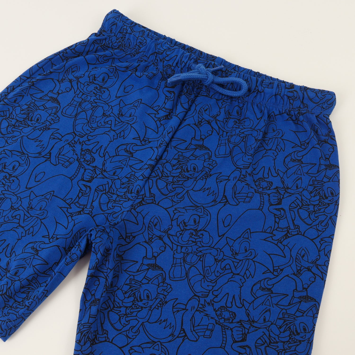 Pijama Manga Corta Niño Gris Claro Personajes Sonic