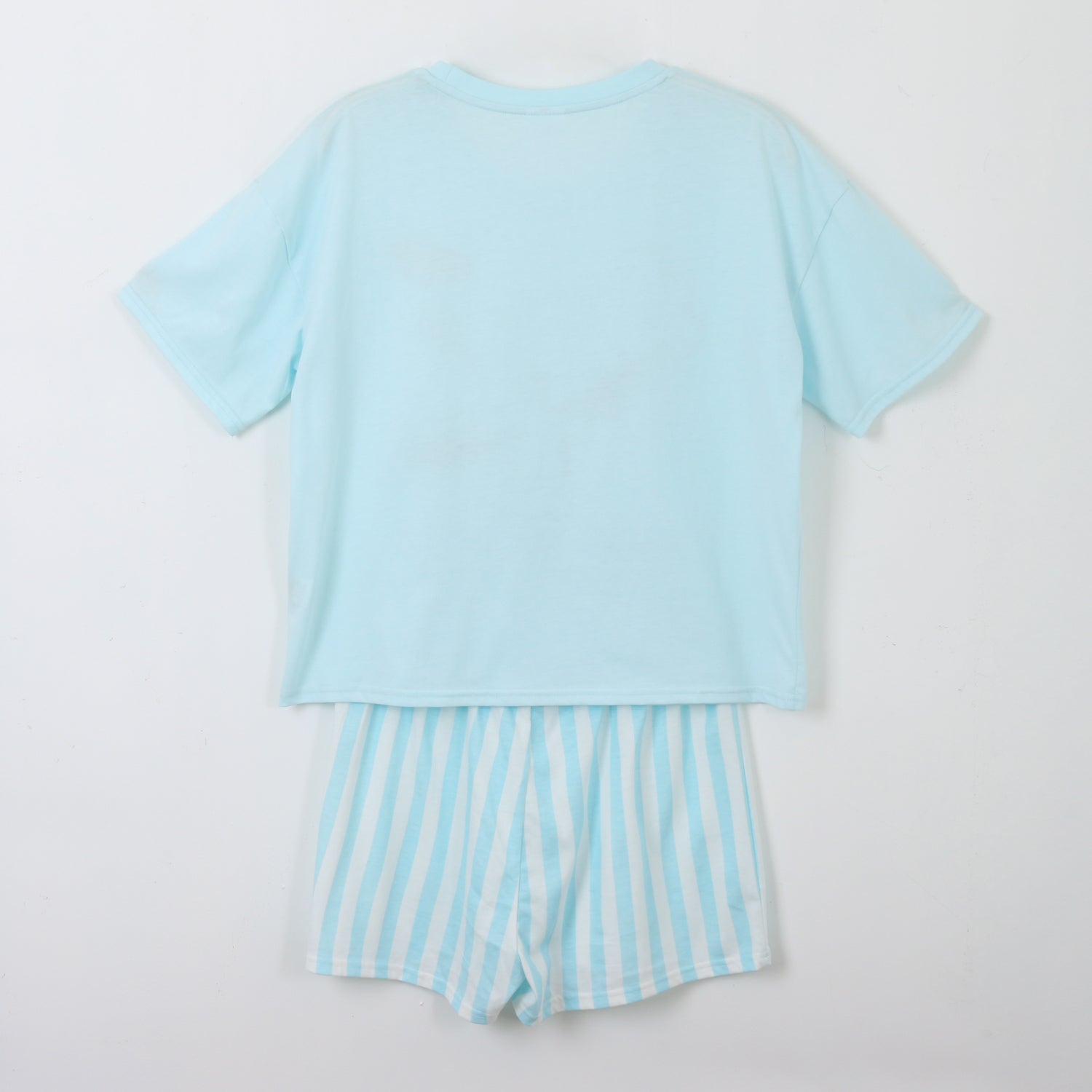 Pijama Manga Corta Mujer Celeste Cocinando Snoopy