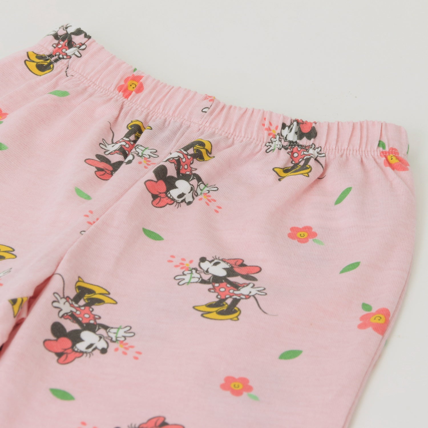 Pijama Manga Larga Niña Minnie Flores Rosado Disney - Pijamas Chile | The Brands Club cl