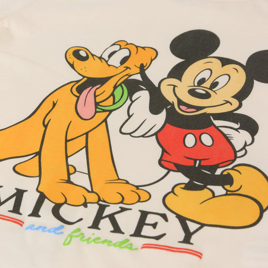 Pijama Manga Larga Niño Mickey & Pluto Blanco Disney - Pijamas Chile | The Brands Club cl